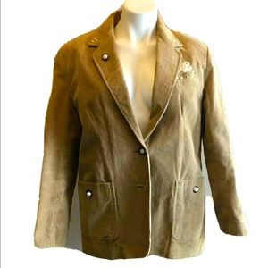 Vintage Corduroy Women’s Blazer Jacket Size 13